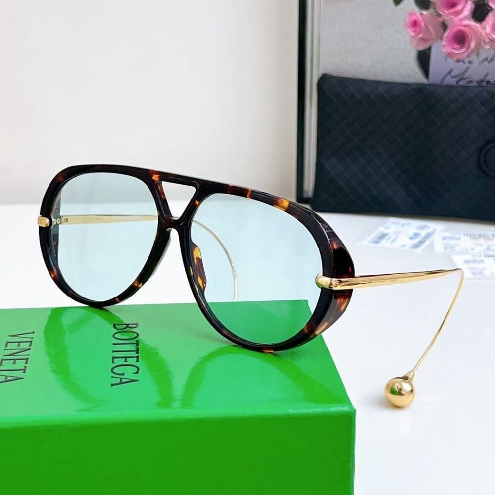 Bottega Veneta Brown Sunglasses